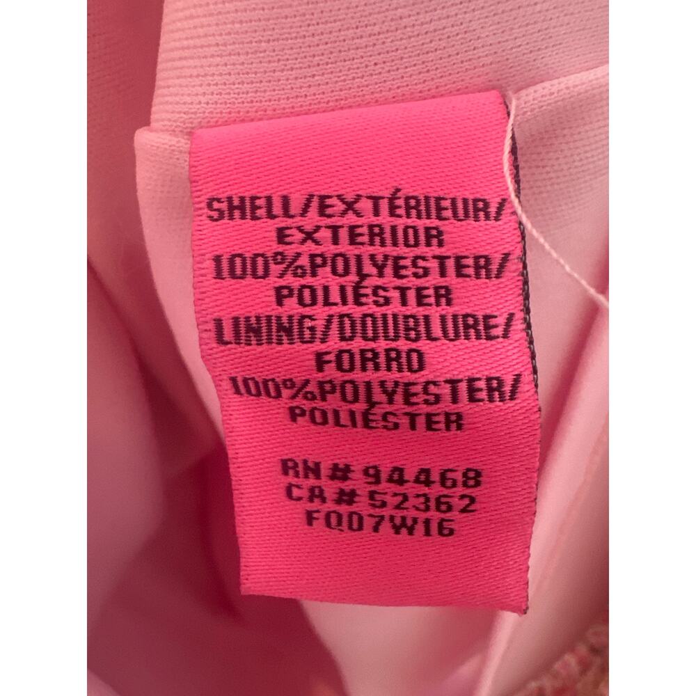 Betsey Johnson stunning Pink Tweed Dress with Pearl Detailing size 10 NWT - Picture 7 of 12